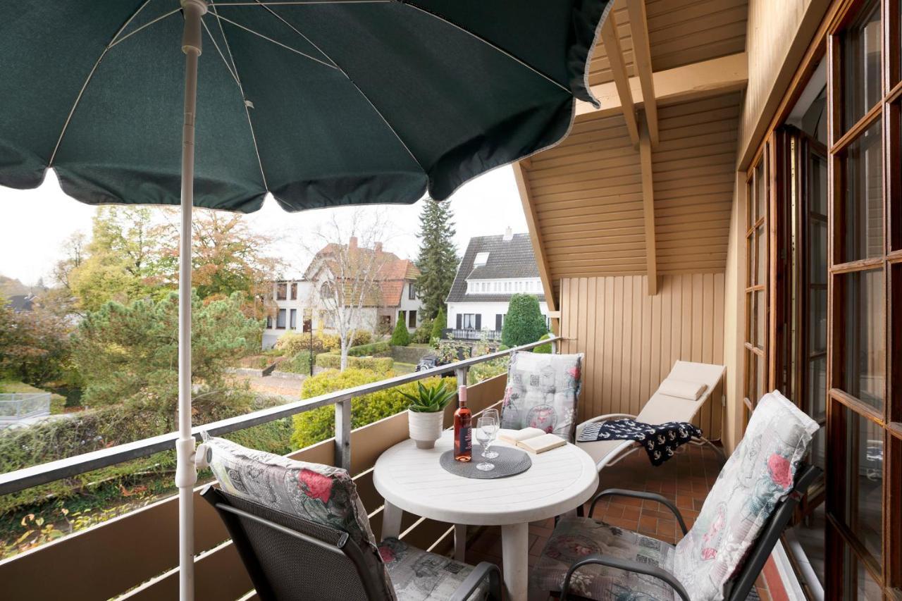 Ferienwohnung Windgefluester Mit Balkon In Scharbeutz Bagian luar foto